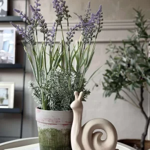 Blomst i potte