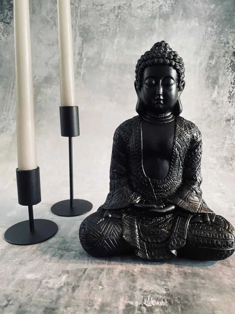 Buddha svart