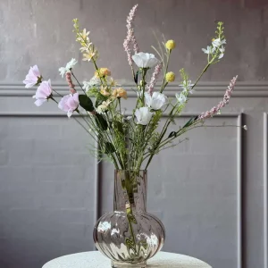 Bukett Hvit / Rosa - WILD FLORA