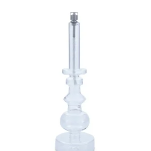 Candle Holder Chrome Medium