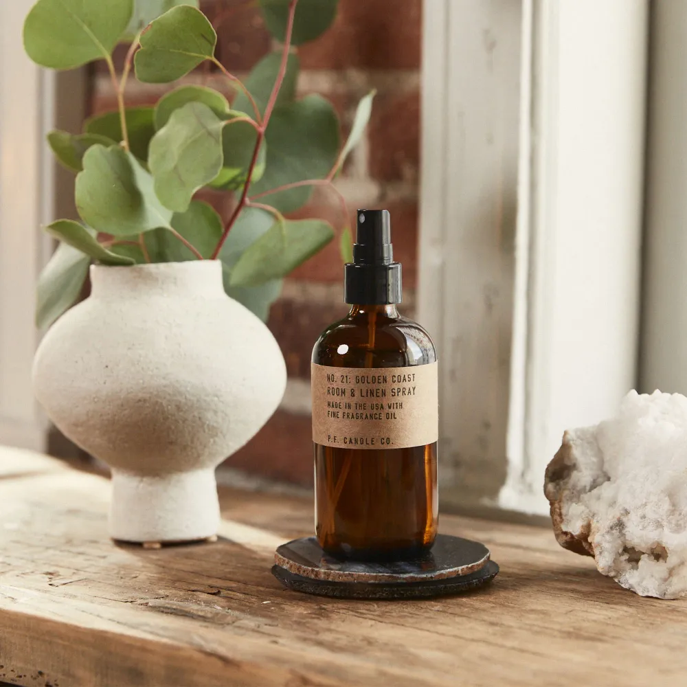 P.F. Candle Co. Room & Linen Spray, NO. 21 Golden Coast