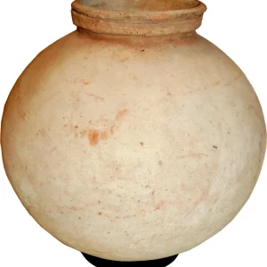 Dali leirkrukke med jernring - large