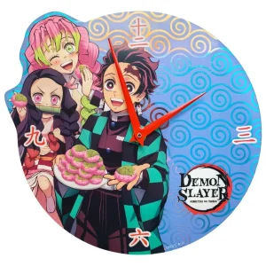 Demon Slayer: Kimetsu no Yaiba Wall Clock Holographic