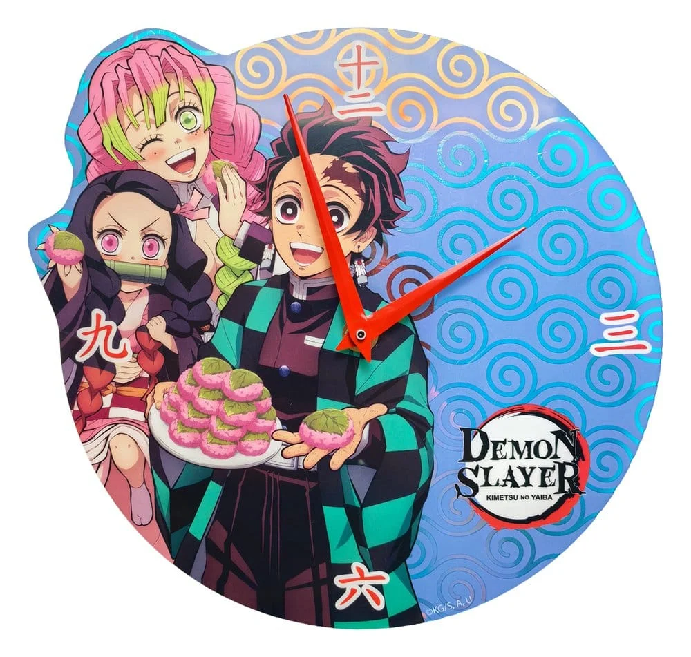 Demon Slayer: Kimetsu no Yaiba Wall Clock Holographic