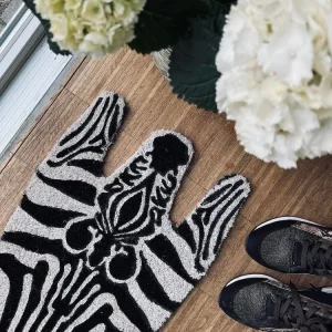 DØRMATTE 40x75 ZEBRA Kokos