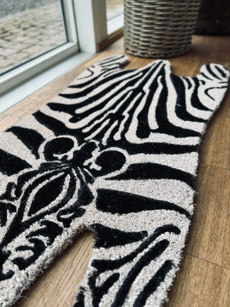 DØRMATTE 40x75 ZEBRA Kokos