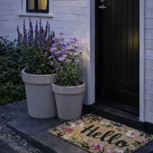 Dørmatte Hello Flora