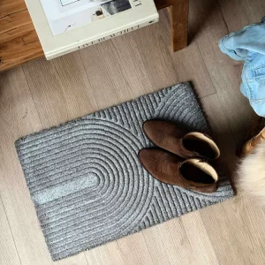 Dørmatte kokos - Grå