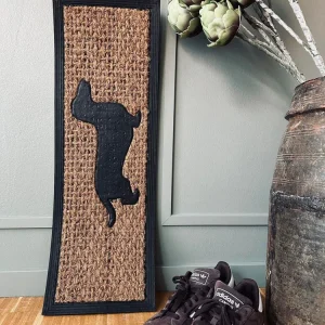 Dørmatte med hund