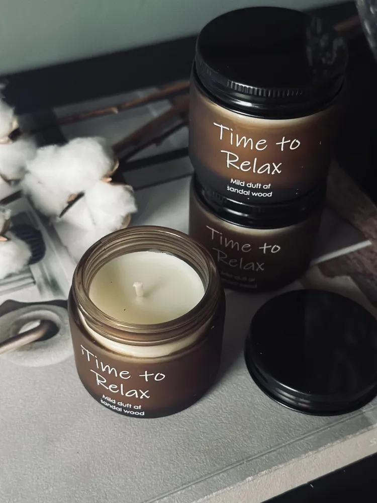 Duftlys 3 stk – SANDALWOOD