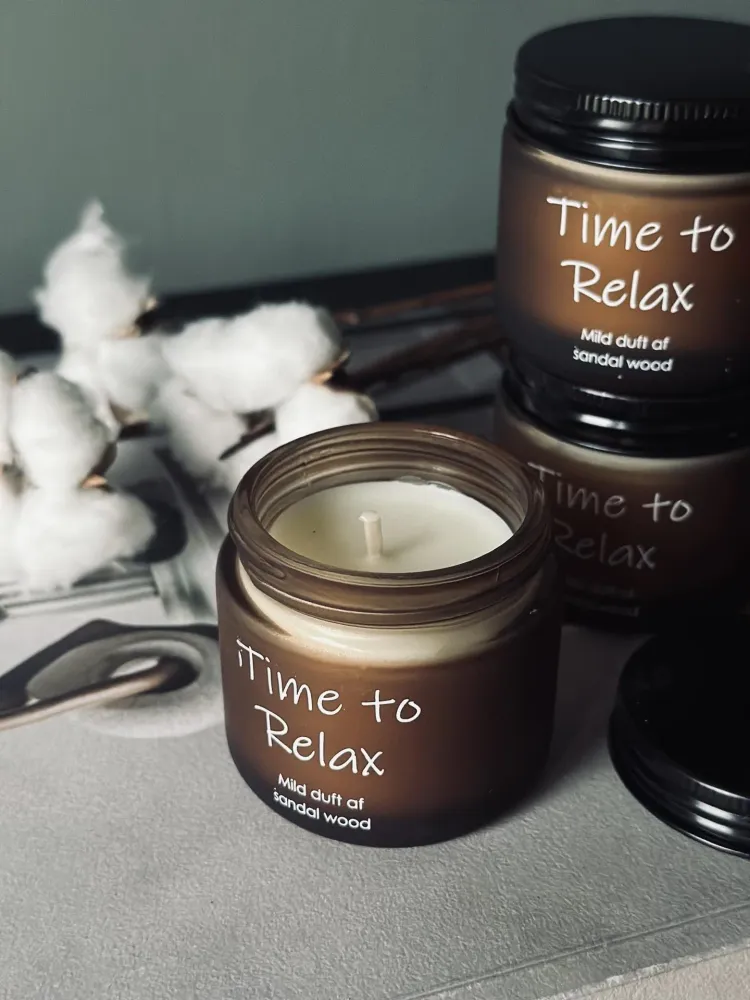 Duftlys 3 stk – SANDALWOOD