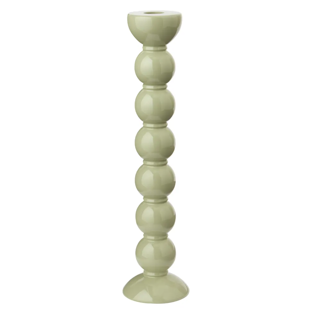 Ekstra høy Sage Bobbin lysestake - 33cm
