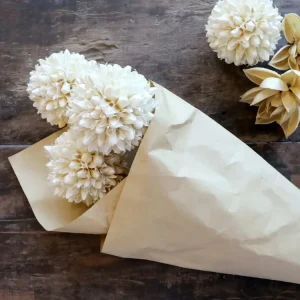 Evighetsblomster - Snøballer hvite