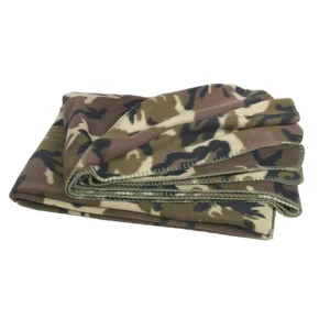 Fleece teppe camo 200 x 150 cm