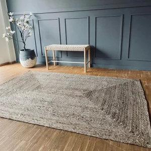 Gulvteppe i jute - 120x180 cm