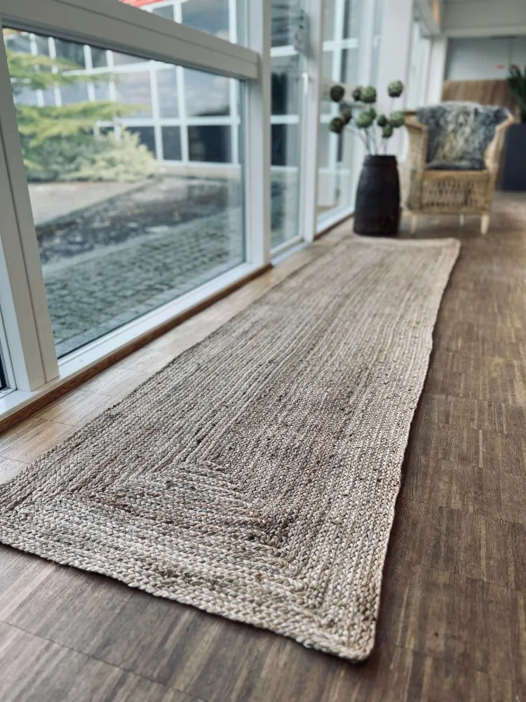 Gulvteppe jute – 70x300 cm