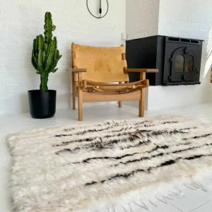 Gulvteppe lammeskinn – 100x150