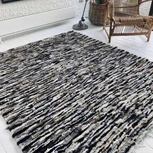 Gulvteppe i lammeskinn - 155x190cm