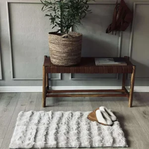 Gulvteppe Plys - 60x90 Beige