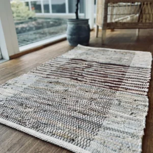 Gulvteppe i skinn - 60x90 Natur / Brun