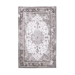 Gulvteppe Vintagelook – 160×230 cm Grå