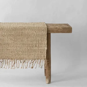 Hemp Rug 60x90 Bleached