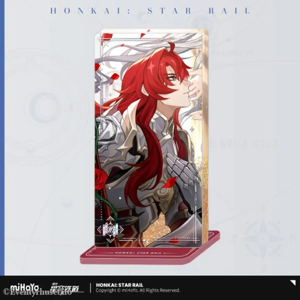 Honkai: Star Rail Light Cone Acryl Ornament Glitter: Argenti Instant Before Gaze 15 cm
