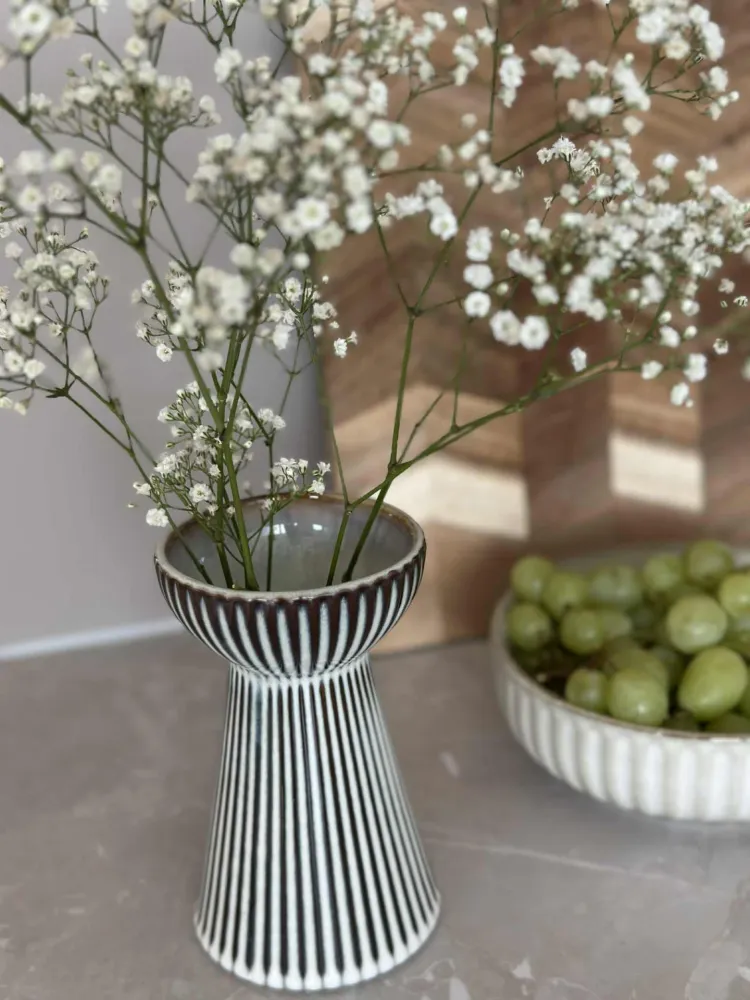Hyasintvase VIGA - Grå