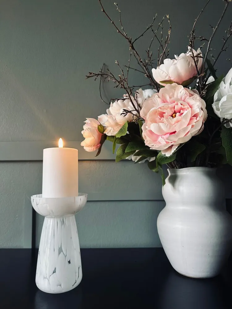 Hyasintvase – White