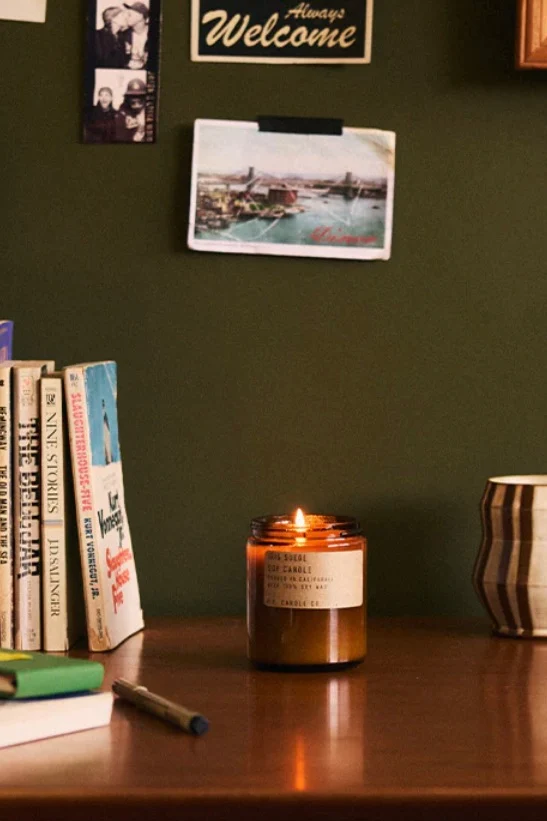 No. 23 Iris Suede Soy Candle