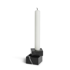 Jeu de dés 1 candle holder - Black