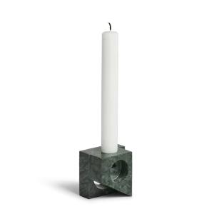 Jeu de dés 2 candle holder - Green