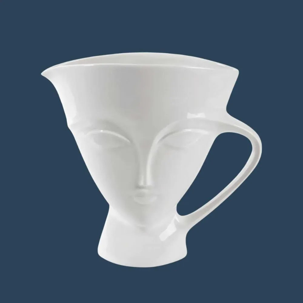 Jonathan Adler Guilette Pitcher Hvit