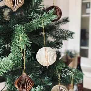Juleoppheng i papir Small - 9 stk