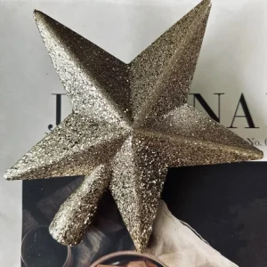 Julestjerne til juletre - Gull