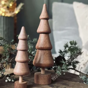 Juletre Wood - Brun small