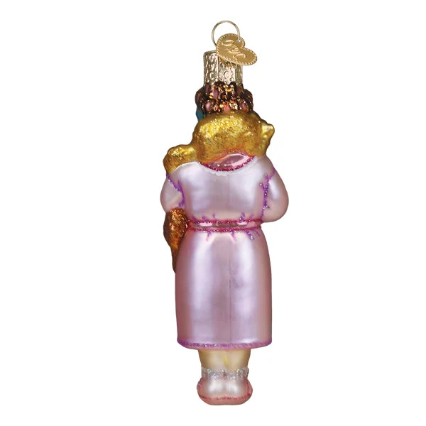 Juletrepynt Kattedame, Glass - 13cm