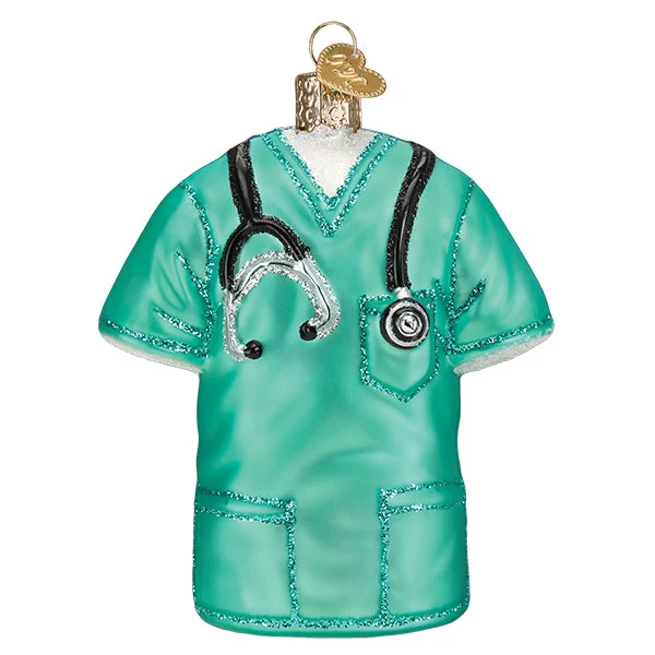 Juletrepynt Scrubs, Glass - 10cm