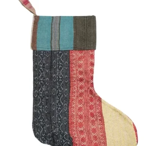 Kantha Stocking No. 65 Julestrømpe