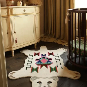 Kasbah Polar Bear Rug - Large