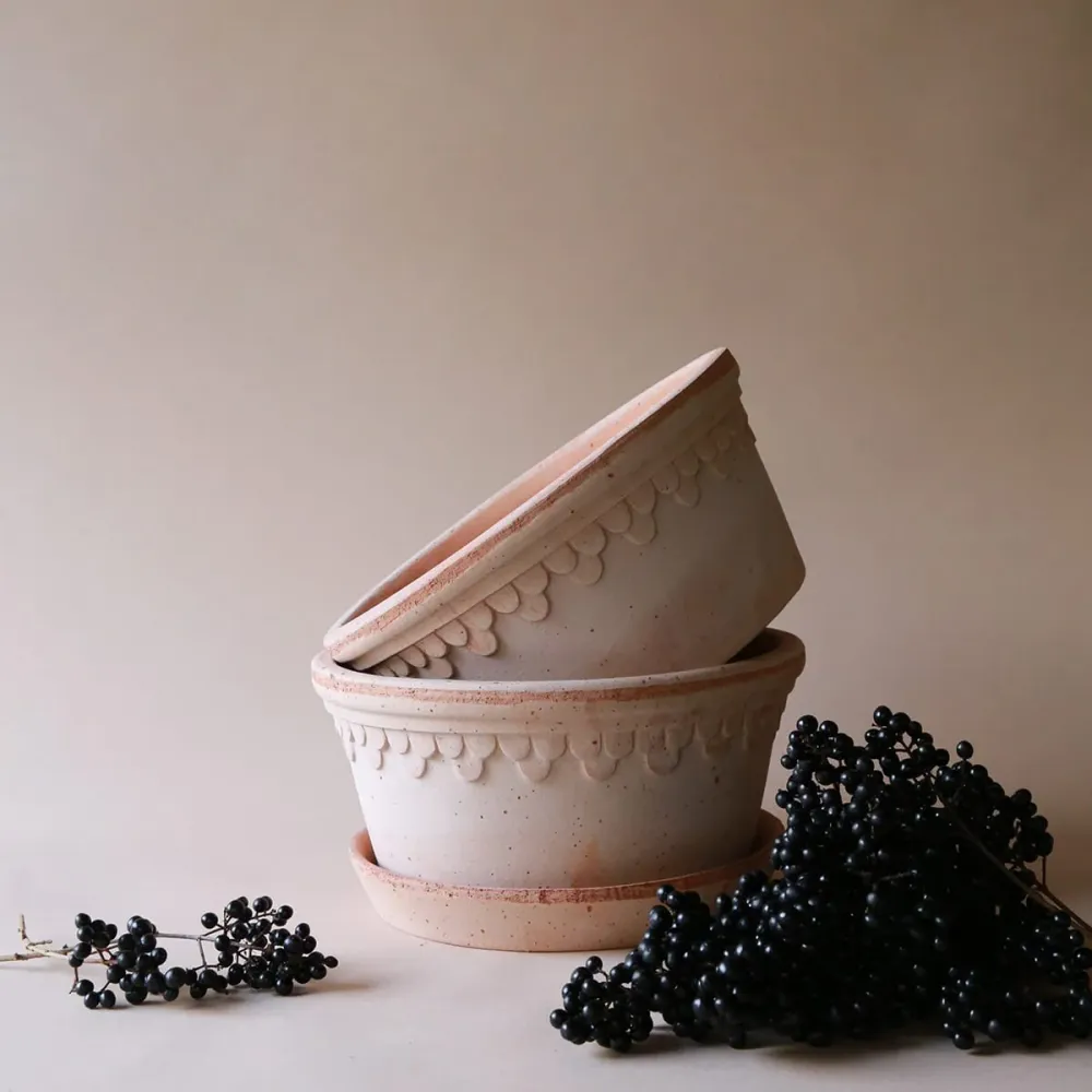 Københavner Krukke Rose LAV 21 cm
