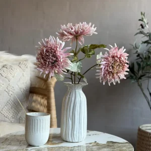 Krysantemum stilk 17 cm - Rosa