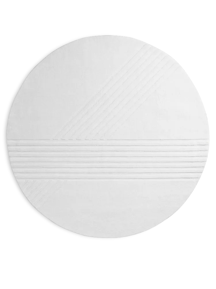 Kyoto rug (Ø: 250 cm) - Off white