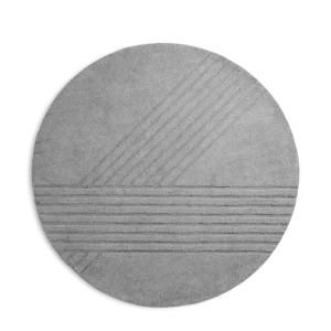 Kyoto teppe (Ø: 200 cm) - Grey