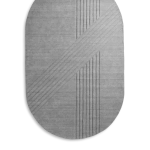 Kyoto teppe (210 x 340 cm) - Grey