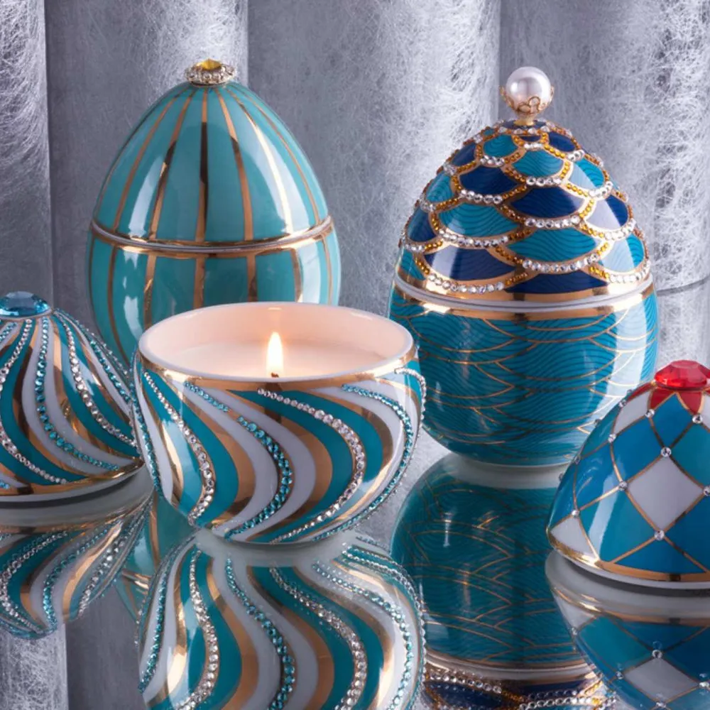 Ladenac Egg Candle 220g Helicoidal