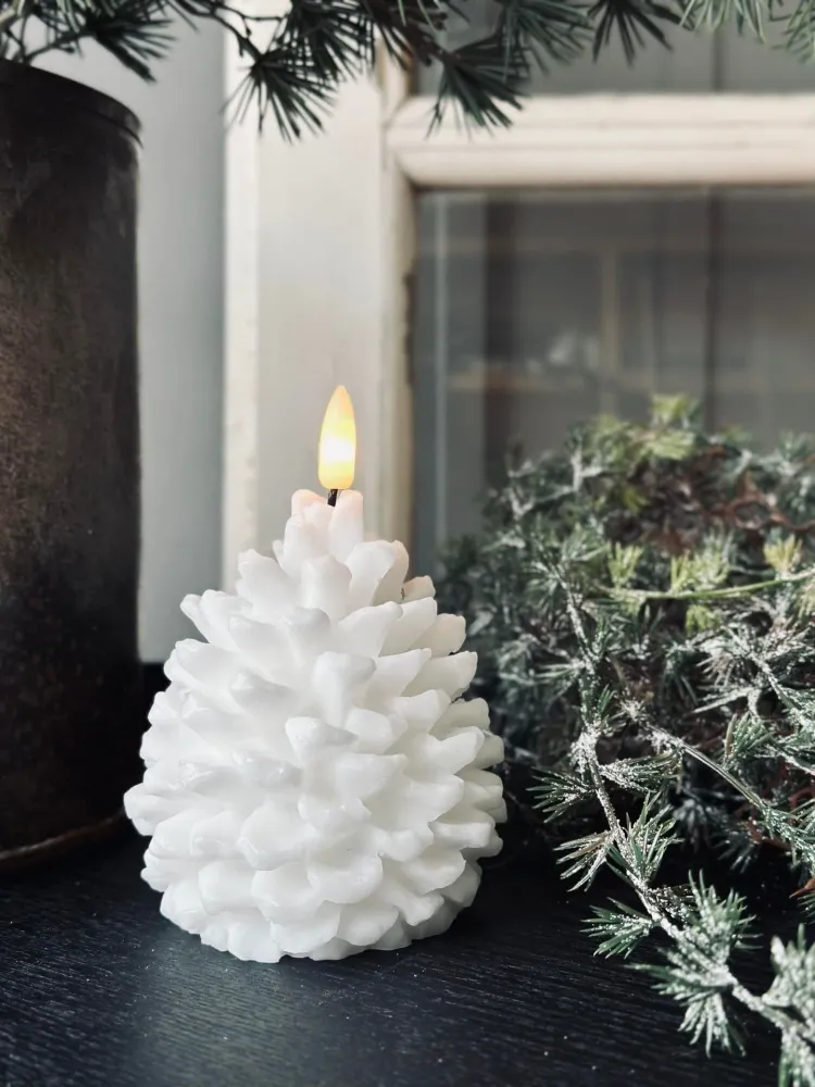 LED lys Kongle med timerfunksjon - Stor