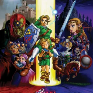 Legend Zelda Poster Pack Ocarina Time 40 x 50 cm (4)