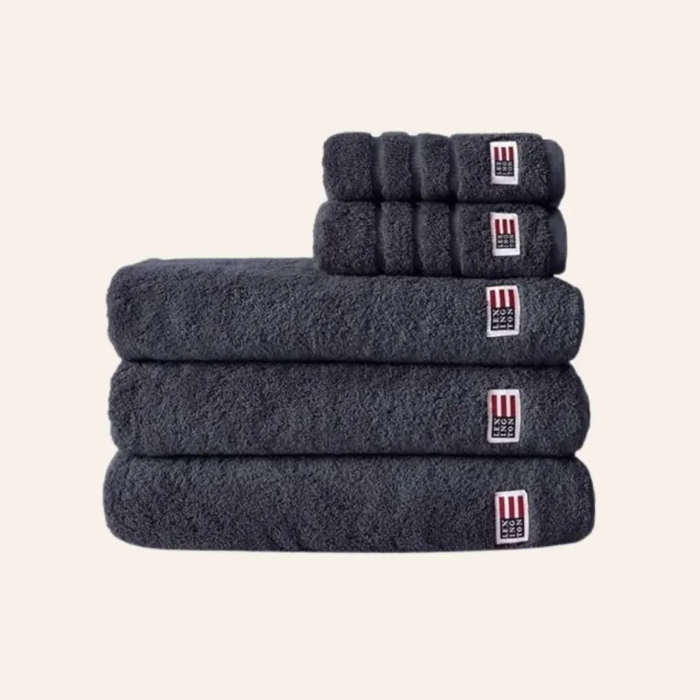 Lexington Badehåndkle 70x130 Charocoal