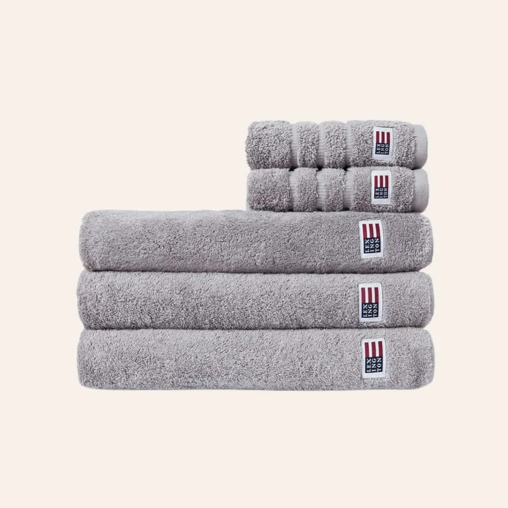 Lexington Håndkle 30x50 Dark Gray